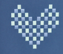 metallic_dark_and_light_blue_plaid_checkered_heart_shape_navy_portrait_card_2_original.png