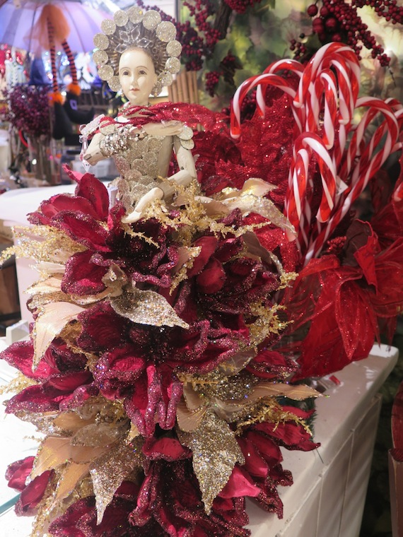 rustans flower shop christmas 2014 antique doll