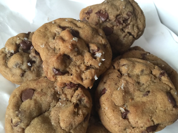 Sea Salt Caramel Cookies by Spatula