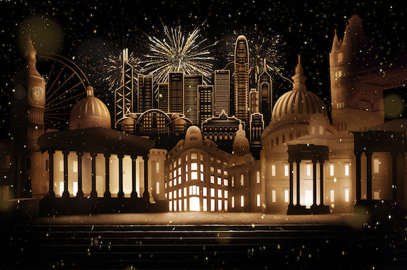 Burberry Lunar New Year 2015 - Hong Kong Skyline