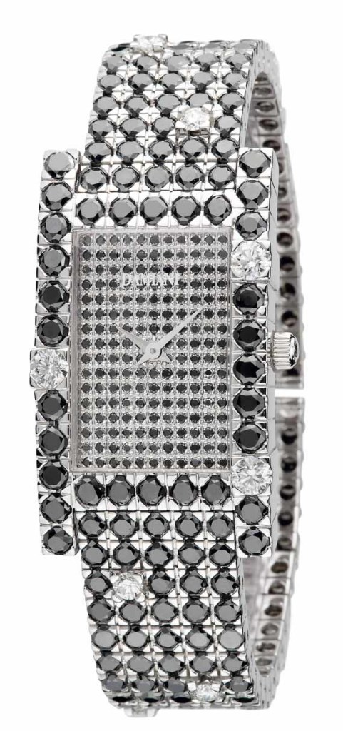 Damiani watch in full  black diamond