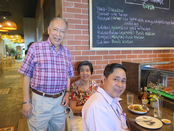 Father Tony blesses Sarsa MOA