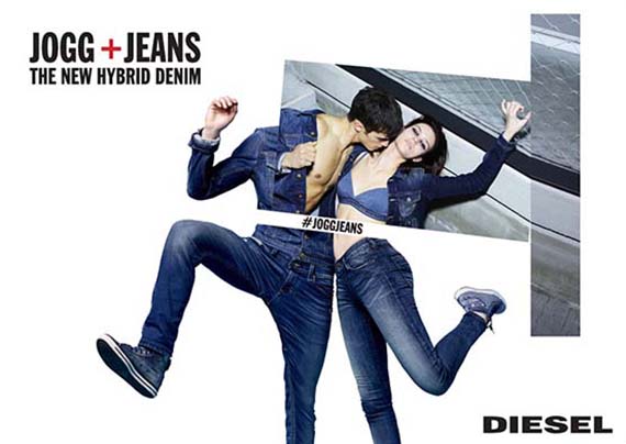 DIESEL JOGGJEANS Spring Summer 15 Advertising  CAMPAIGN_Coppia_double_3