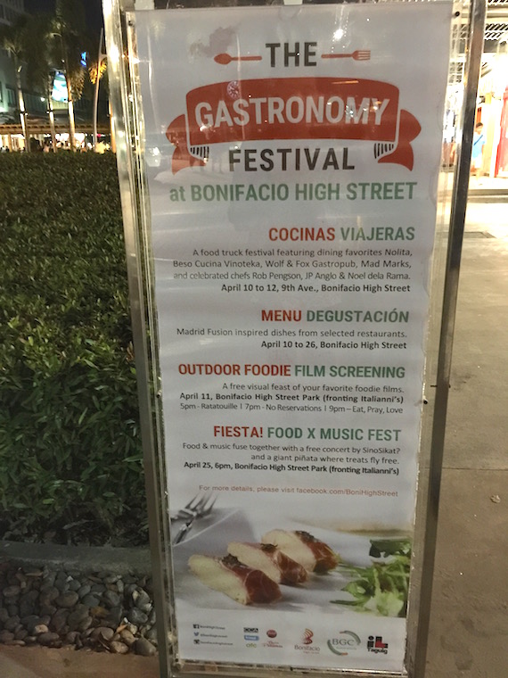 The Gastronomy Festival Ayala Malls