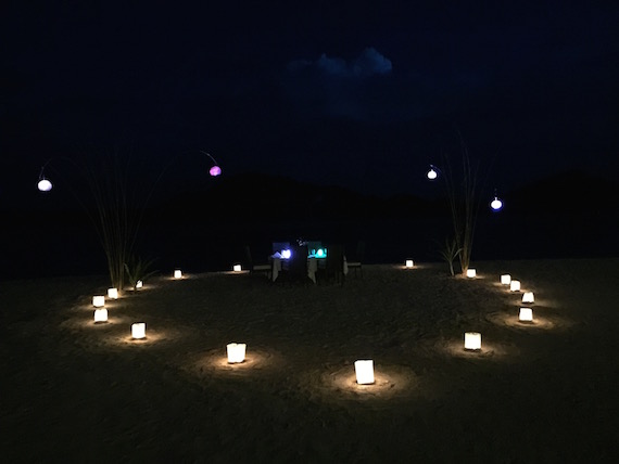 Dinner by The Beach of Pangulasian