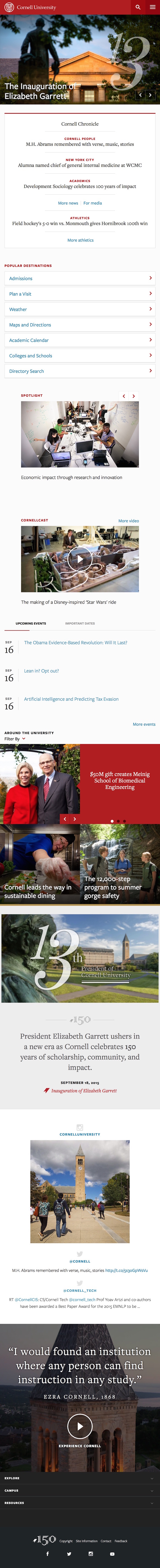 Cornell University contains seven undergraduate colleges plus the College of Veterinary Medicine, the Law School, the Samuel Curtis Johnson Graduate School of Management, the Weill Cornell Medical College in New York City and Doha, Qatar, and the 93 fields of study in the Graduate School.