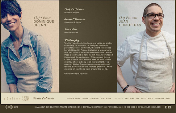 Atelier Crenn Website Chef Crenn