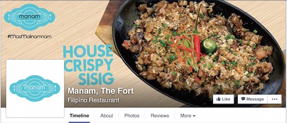 Manam BGC facebook page