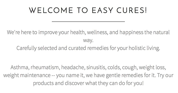 Easy Cures (6)