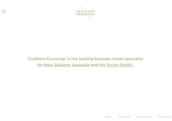 Southern Crossings website