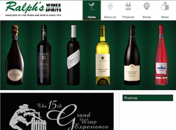 ralphs wines and spirits website