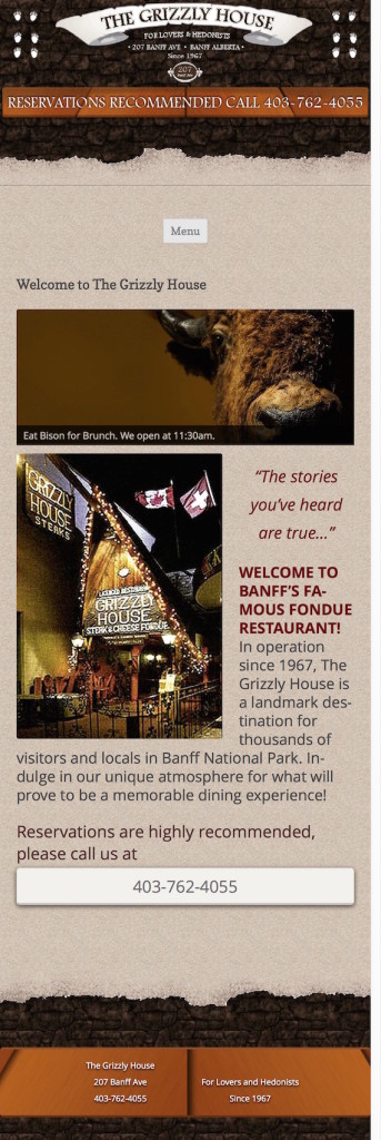 Banff's most unique restaurant homepage