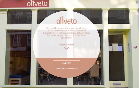 oliveto-website