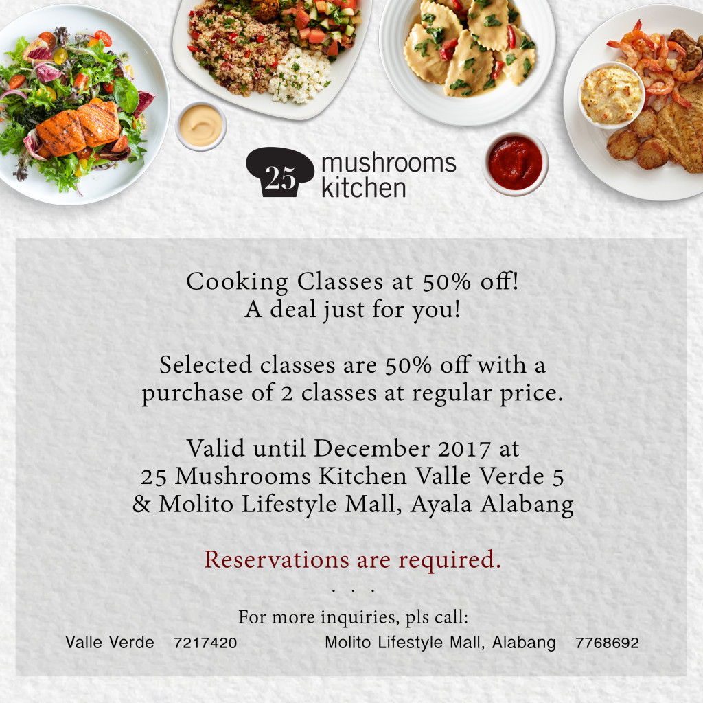 25 Mushroom kitchen PROMO H2H card