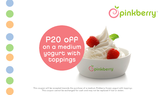 P20 Off H2H Card Pinkberry