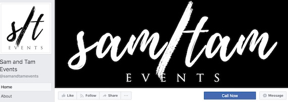 Sam and Tam Events facebook