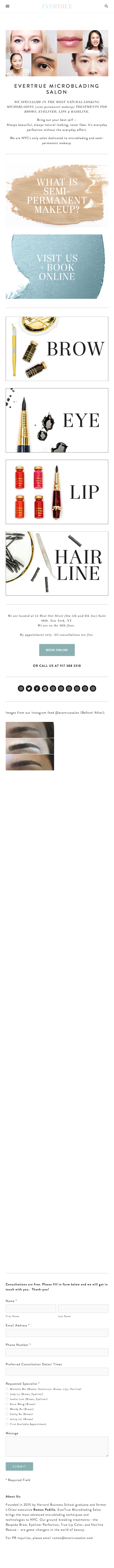 Our salon specializes in the most natural-looking semi- permanent makeup  treatments for brow, eyeliner, lip, and lash.