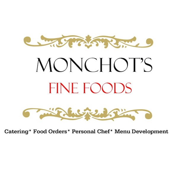 Monchots fine foods catering logo