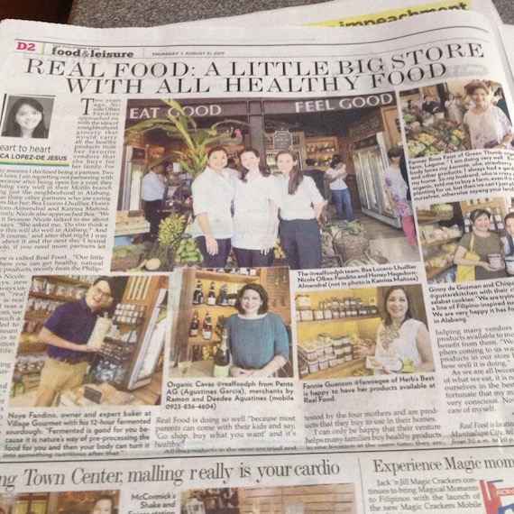 Real food Philippine Star Lifestyle August 31 2017