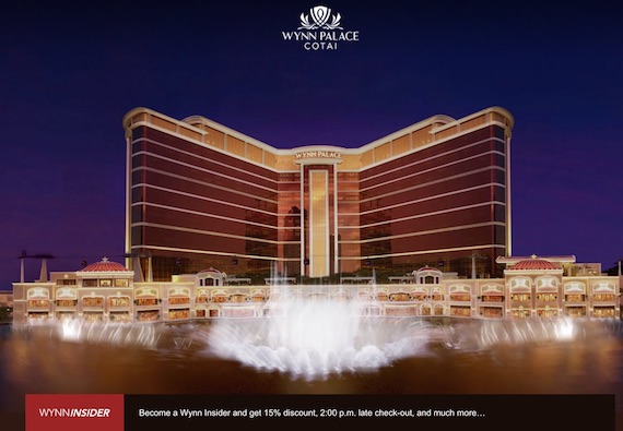 Wynn palace cotai website