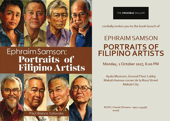 Ephraim Samson Portraits of Filipino Artists (1)