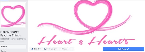 Heart2Heart's Favorite Things facebook