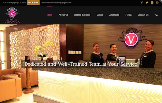 hotel veronica website capiz